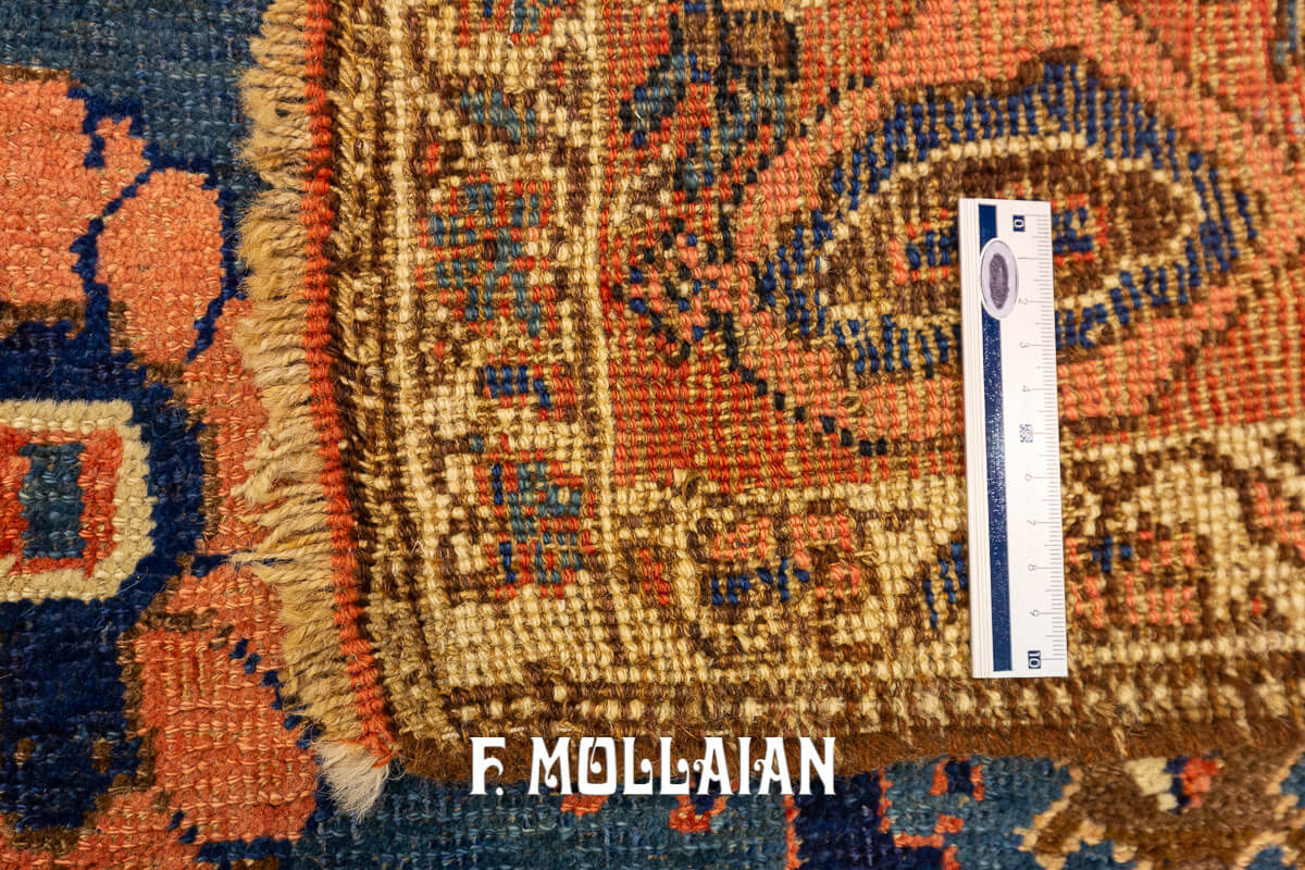 Tapis Bidjar Motif Tribal Champ Bleu n°:91231268